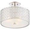 Quoizel Lighting Verity 3 - Light Semi-Flush Mount in  Polished Chrome - image 4 of 4