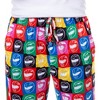 Mighty Morphin Power Rangers Pajama Pants Men's Helmet Grid Lounge Bottoms - 3 of 4