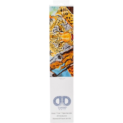 Diamond Dotz Diamond Embroidery Facet Art Kit 21.75"X17.25"-Leopard Look