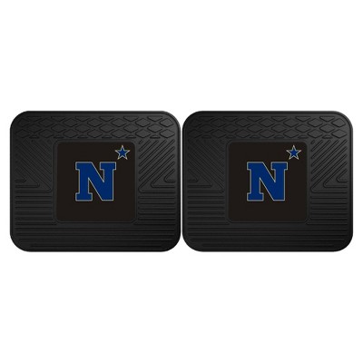 NCAA U.S. Navy Midshipmen Vinyl Utility Mat Set - 2pc