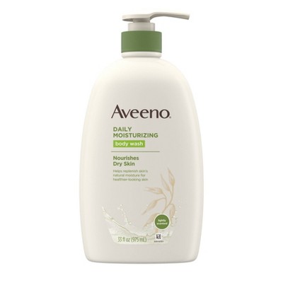 Aveeno Daily Moisturizing Body Wash with Pump - Soothing Oat - 33 fl oz