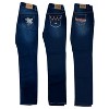 Women's 3 Pack Fitted Denim Stretch Jeans Unique Design And Style - 4 of 4