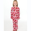 RuffleButts Toddler Girls Holiday Ruffle Flare Pajama Set - 3 of 4