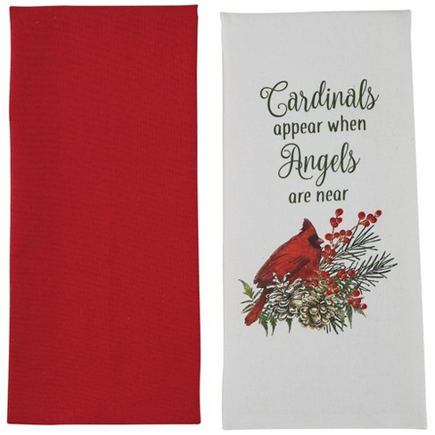 C&f Home Winter Theme Cozy Red Cardinal In White Scarf Christmas Kitchen  Cotton Flour Sack Kitchen Dish Towel 27l X 18w In. : Target