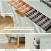 3 Drawer Dresser for Bedroom, Nightstand Chest of Drawers, Modern Wood Storage Dresser Organizer with Gold Metal Handles & Anti-Tipping Device - 4 of 4