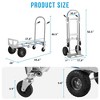 Convertible Hand Truck Dolly Platform Cart, Heavy Duty Industrial Collapsible Cart - 2 of 4