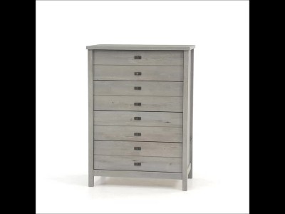 Cottage Road Mystic Oak 4-Drawer Vertical Chest