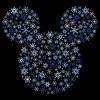 Boy's Mickey & Friends Snowflake Silhouette Hoodie - 2 of 4