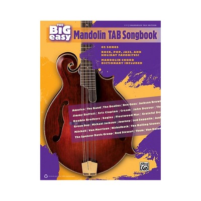 Alfred The Big Easy Mandolin TAB Songbook