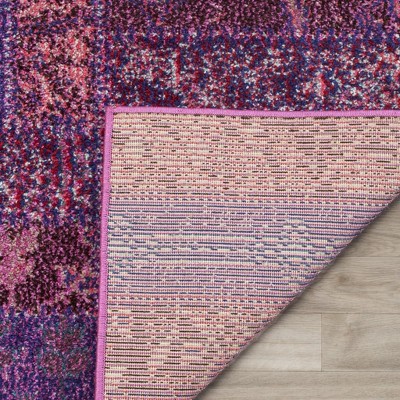 Bohemian Bliss Reversible Hand-Knotted Cotton Rug - Blue, 3' x 5'