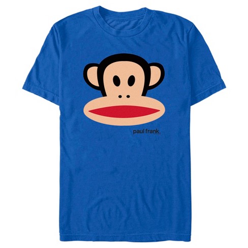 Men's Paul Frank Large Julius T-Shirt - Royal Blue - 2X Large