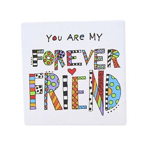 4.0 Inch Cuppa Doodles Friend Coaster Our Name Is Mud Coasters - 1 of 3