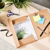 Juvale 12-Pack Presentation Folders with String for Letter Size Portfolio Papers, 12" x 9.25", Brown Kraft - 3 of 4