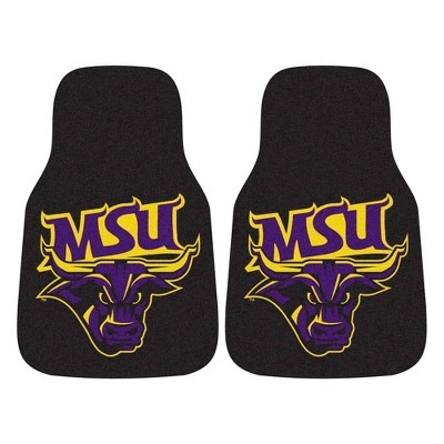 NCAA Minnesota State Mavericks Carpet Car Mat Set - 2pc