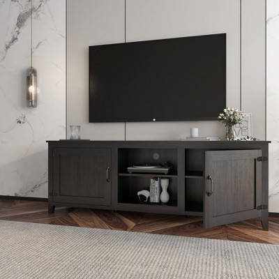 Retro TV Stand with 2 Doors for TVs up to 60 inches - ModernLuxe