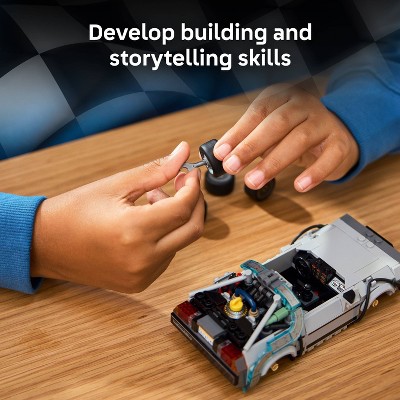 Детские конструкторы LEGO Speed Champions Time Machine from Back to the Future 77256 — фото 4