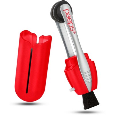 CarbonKlean Peeps Lens Cleaners, Red Injected 1 each