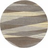 Hauteloom Forum Taupe Modern Wool Rug - 2 of 4