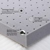SEVOBAL Mattresses Topper Cooling Gel Memory Foam Pressure Relief and Comfort for Bedroom Use, Gray, 80"*76"*3" - 3 of 4