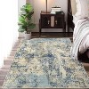 Modern Abstract Patterned Rugs,Non-slip Non-shedding,Low Pile Foldable Rugs Machine Washable,Bedroom,Living Room,Game Room - 3 of 4