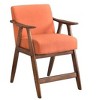 PAGED 32/28 inch Wide 100% Polyester Accent Chair with Cushion Back,Modern Upholstered Armchair for Living Room - 3 of 4