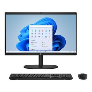 HP 22-dg00 22" All-in-One Desktop Intel Pentium Silver J5040 8GB 128GB W11H - Manufacturer Refurbished - 1 of 4