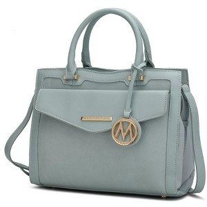 MKF Collection Alyssa Multi-Compartment Satchel Women’s Bag by Mia K - 1 of 4