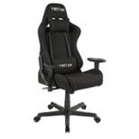 Fabric Ergonomic High Back Racer Style Video Gaming Chair Black - Techni Sport