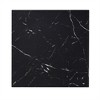 Devoe Faux Marble Square Coffee Table with Casters - Inspire Q - 4 of 4
