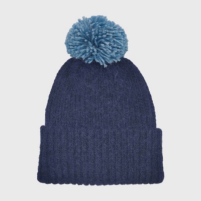 Image of Baby Boys' Beanies - Cat & Jack™ Navy Blue 12-24M