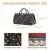 Signare USA Jacobean Dream Black Big Holdall/Duffel Bag - 3 of 4