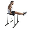 Belatt Pull-Up Bar, Adjustable Power Parallel Bars, Home Gym Strength Training Equipment with Removable Bench, 550-lb Capacity, Steel Frame, Black - 2 of 4