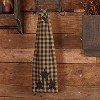 Black Star Button Loop Tea Towel - 4 of 4
