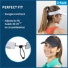 TrailHeads Women’s Sun Visor Hat - Summer Visors for Running, Tennis, Golf, Softball, Workouts - 3 of 4