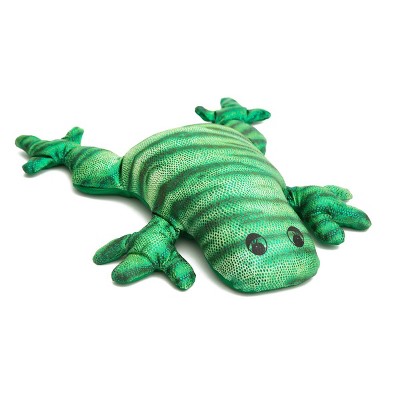 green frog plush