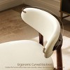 Subrtex Upholstered Solid Wood Dining Chair Modern Fabric Kitchen Side Chairs - 3 of 4