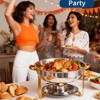 Chafing Dish Buffet Set, 5QT Round Stainless Steel Chafer for Catering, Upgraded Chafers and Buffet Warmer,Fuel Holder for Party Wedding Holiday - 3 of 4
