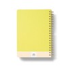 Papier 150pg Guided Notebook 9.84"x7.48" Wellness Journal Green Yellow - 2 of 4