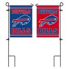Evergreen Garden Flag Embossed Suede, Buffalo Bills Double Sided Indoor Outdoor Decor 18" x 12.5" - 2 of 3