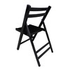 SKRAN Furniture Set Slatted Wood Folding Special Event Chair, Foldable Style Patio Dining Chairs for Kitchen, Balcony and patio - 4 of 4