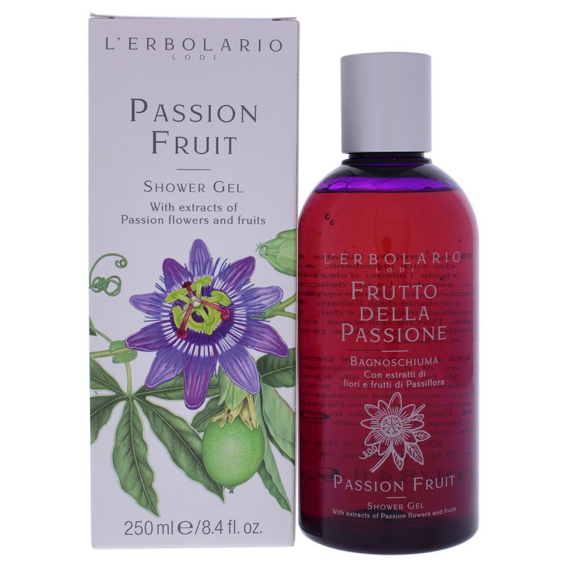Passion Fruit Shower Gel by LErbolario for Women - 8.4 oz Shower Gel, 1 of 8