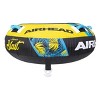 Airhead Blast Single Rider Towable with 4 Neoprene Covered Handles and Self Draining Floor - Yellow - 2 of 4