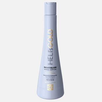Heli's Gold Revitalize Shampoo - Moisturizing Shampoo for Color Treated Hair - 10.1 oz
