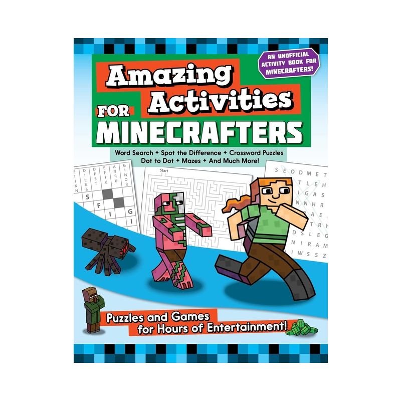 Amazing Activities for Minecrafters - (Paperback), 1 of 2