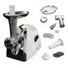 Mega Chef 1200 Watt Powerful Automatic Meat Grinder for Household Use: Stainless Steel Food Processor, All Metal Drive System - image 2 of 4