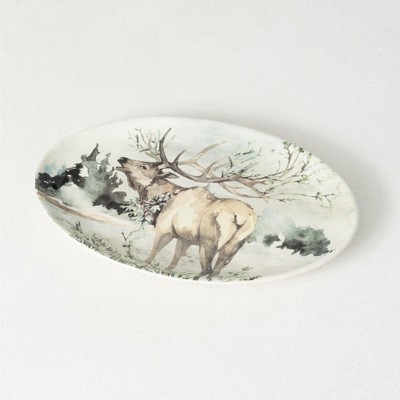 Sullivans Elk Dolomite Platter 15.25"L Multicolored