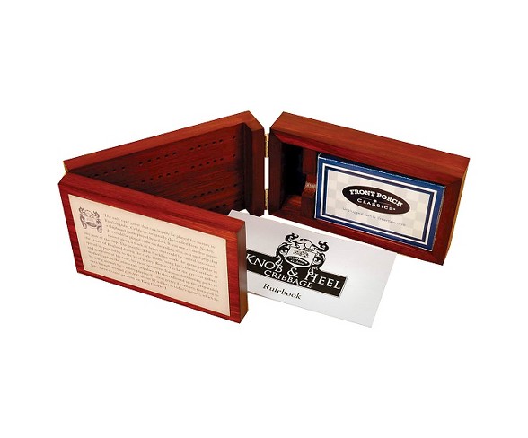 Front Porch Classics Knob & Heel Cribbage Game