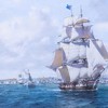 Old Modern Handicrafts Whaler 'Lexington' Leaving Nantucket Canvas Print – Russ Kramer 19th-Century Maritime Art 35x23 in - 4 of 4