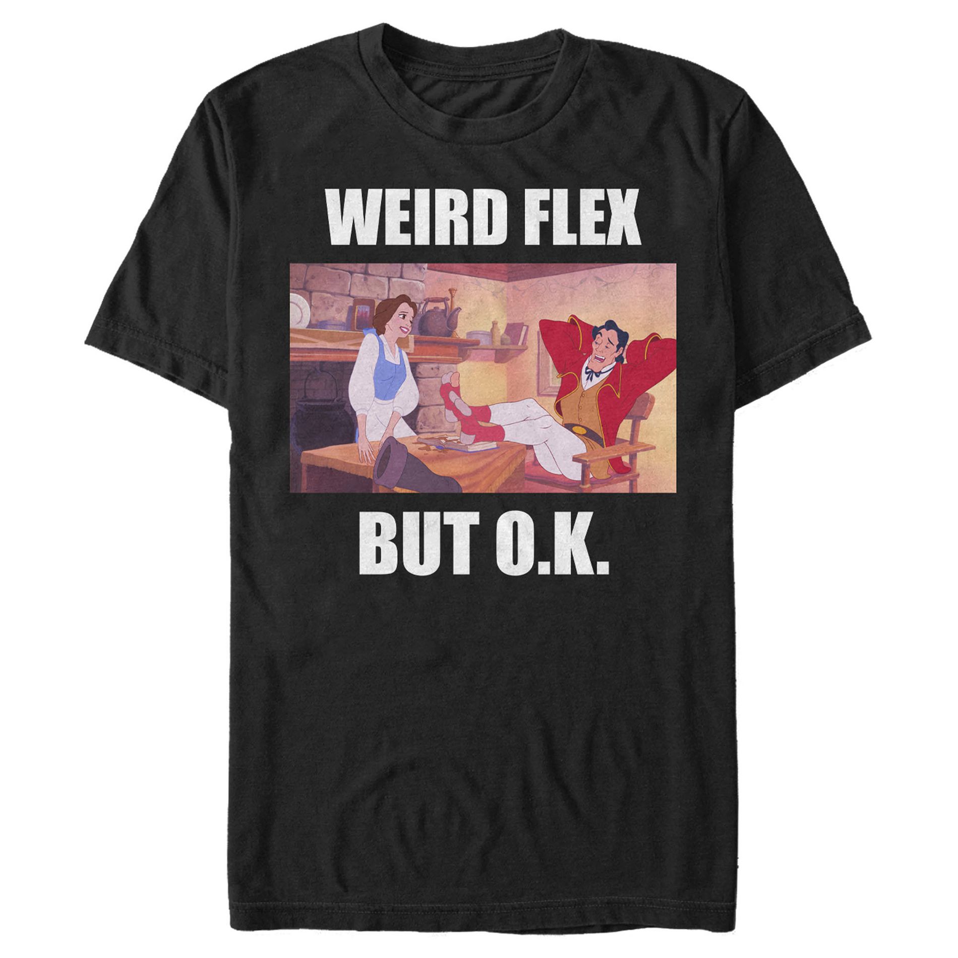 Men's Beauty and the Beast Gaston Flex T-Shirt