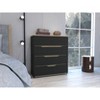 NicBex 4 Drawers Dresser for Bedroom,Dressers with Light Oak Wooden Top,Modern Freestanding Dresser,Storage Dresser for Bedroom - 2 of 4